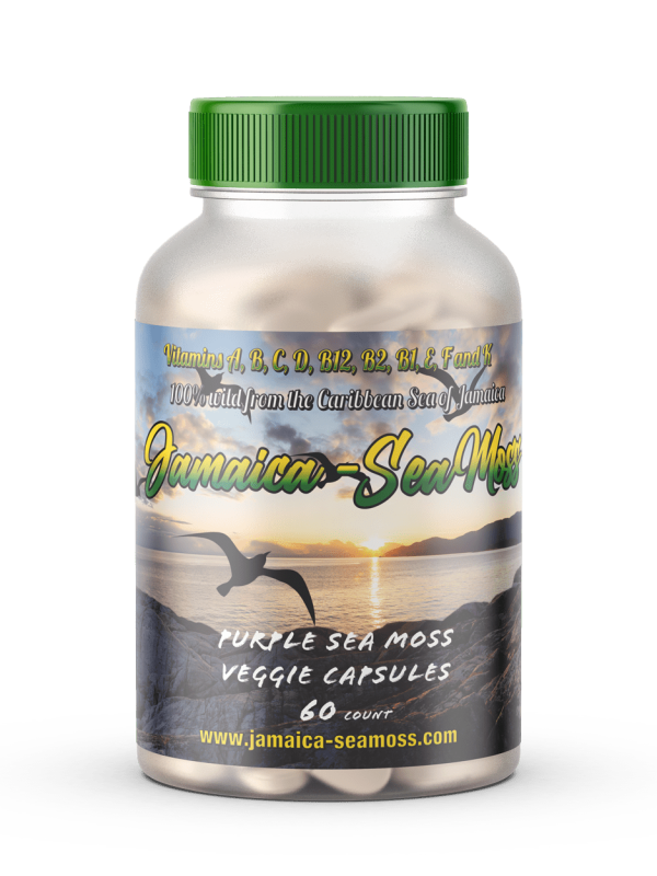 Purple Sea Moss Veggie Capsules