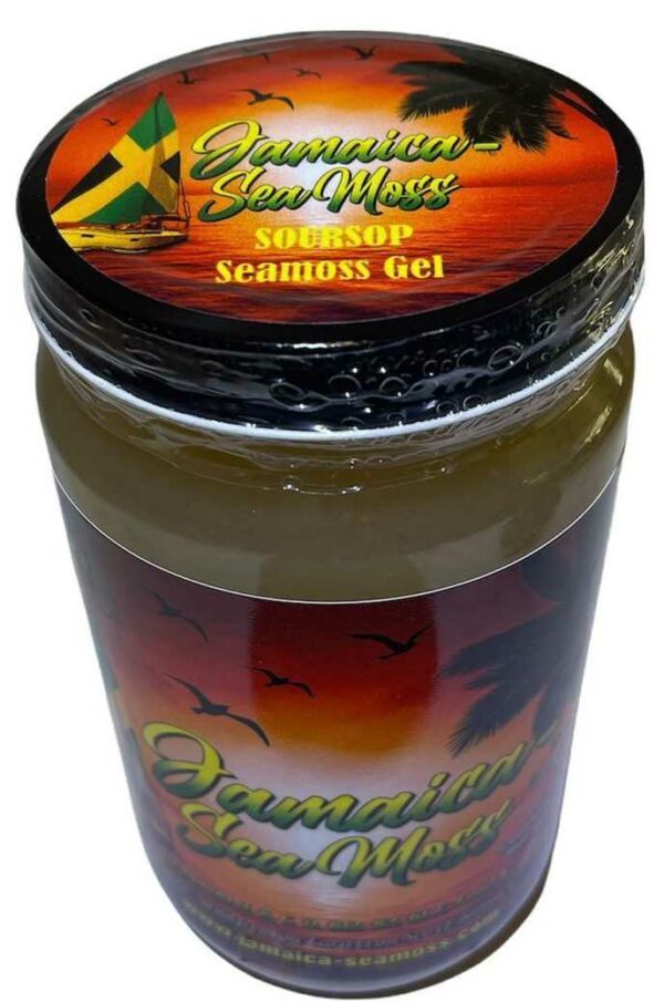 Soursop Gold Sea Moss Gel - Image 2