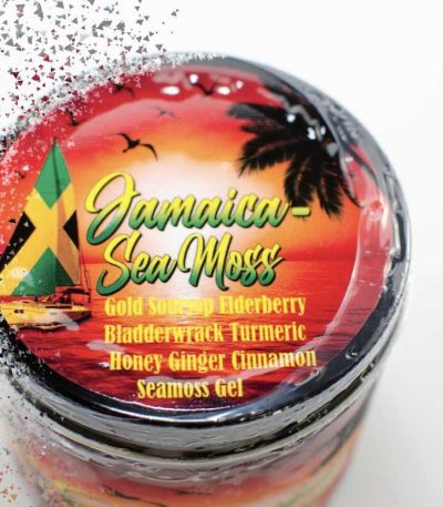 Gold Soursop Elderberry Bladderwrack Sea Moss Gel