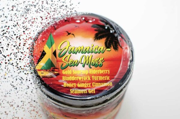 Gold Soursop Elderberry Bladderwrack Sea Moss Gel