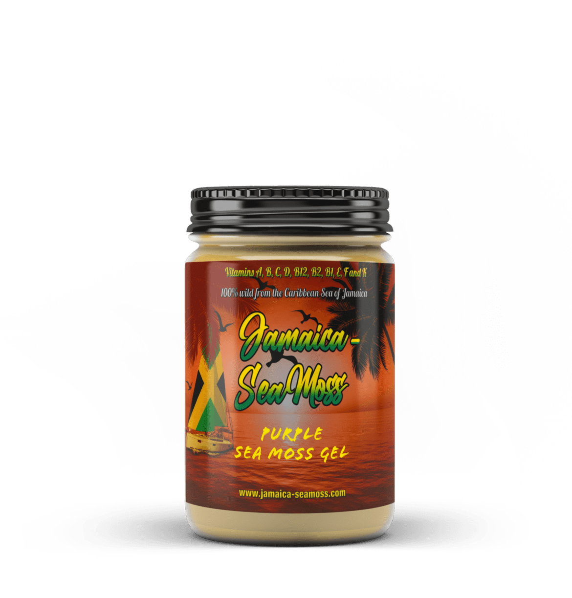 Purple Sea Moss Gel Jamaica Sea Moss